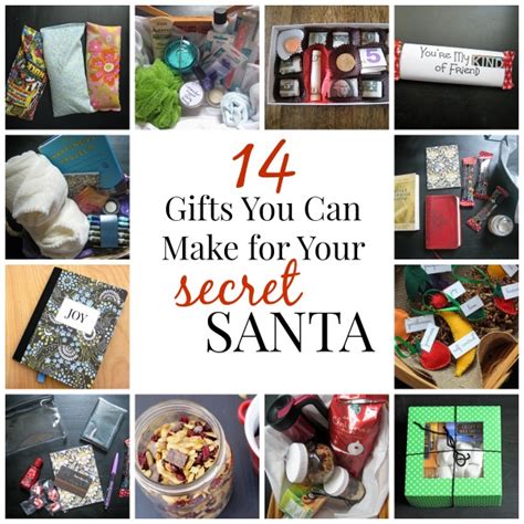 Most of these are unique secret santa gift ideas for your family members or colleagues. 14 Gifts You Can Make for Your Secret Santa | Gift ...