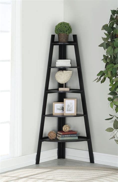 Stunningly corner shelf ideas guide housekeeping room. Andover Mills™ Mari 63" H x 29" W Solid Wood Corner ...