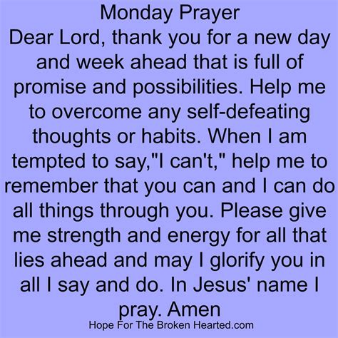 Monday Prayer Quotes And Images Wisdom Good Morning Quotes