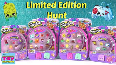 Shopkins Season 5 Limited Edition Hunt 5 And 12 Packs Opening