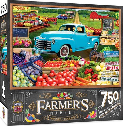 Masterpieces Farmers Market Jigsaw Puzzle A