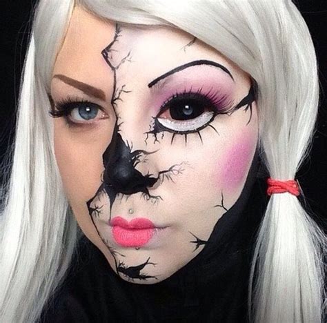 Inspired Porcelain Doll Makeup Halloween Makeup