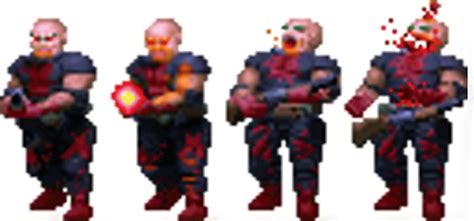 Zombie Sergeant Doom Video Game Monster