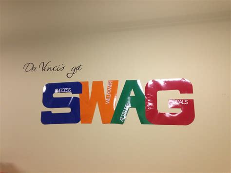 davinci s got swag swag letters are 26 x26 letters bulletin boards gum