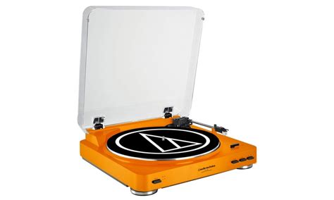 Audio Technica At Lp60 Fully Automatic Stereo Turntable System Orange