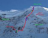 Mount Rainier Climbing Routes Images