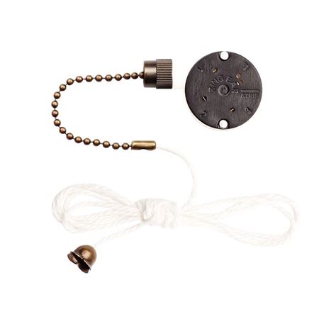 Maybe you would like to learn more about one of these? Westinghouse Antique Brass Replacement 3-Speed Fan Switch ...