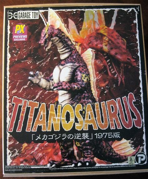 X Plus Garage Toy 1975 Titanosaurus Godzilla 12 30 Cm Plex Px Figure