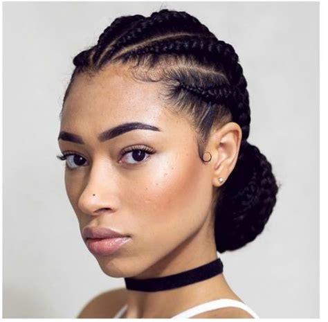 As you can see in the picture, only one side of the head is in cornrow form. 9 Cornrow Styles That Are Perfect For The Summer [Gallery ...