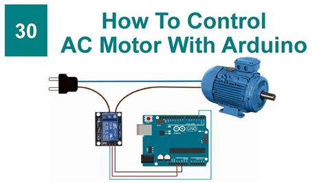 How To Control Ac Motor With Arduino With Code And Circuit Proteus