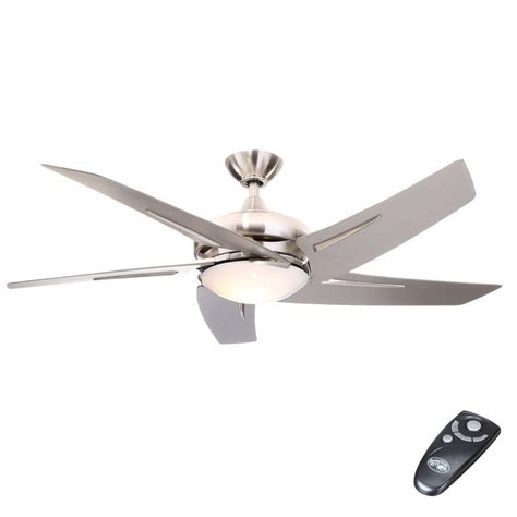 Leading the range is the orient aero series , bold, dynamic and designer ceiling fans which are within our range, you will find highly energy efficient ceiling fans along with ceiling fans with remote, modelled to perfection with their range of power settings. Hampton Bay Sidewinder 54 in. Indoor Brushed Nickel ...