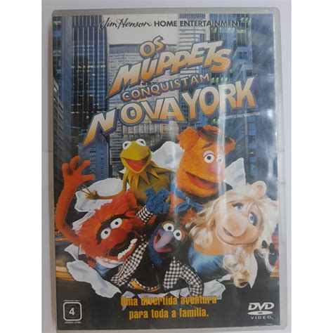 Os Muppets Conquistam Nova York DVD Shopee Brasil