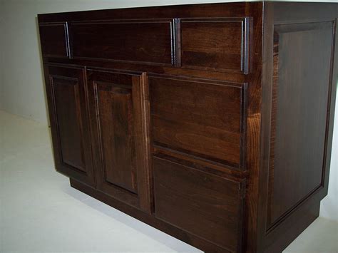 I have 27 year old oak cabinets stained with special walnut. Custom Handcrafted Bathroom Cabinets and Furniture ...