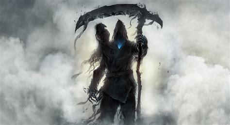 Scythe Grim Reaper Wallpaper Grim Reaper 2200x1200 Download Hd