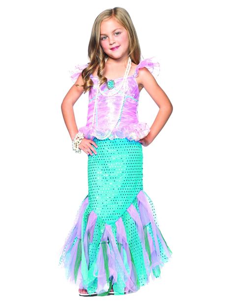 Magic Mermaid Toddler Child Costume Little Mermaid Dresses Mermaid