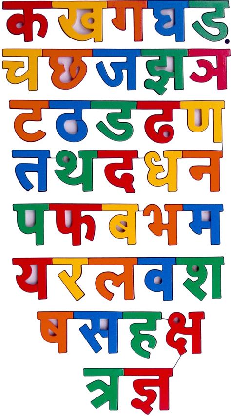 Hindi Alphabets With Pictures Printable Top 10 Images Gambaran