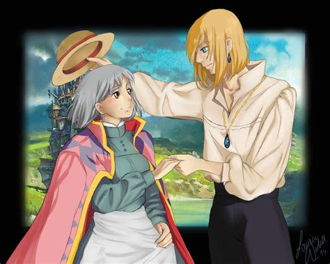 Fanart Sophie And Howl Howls Moving Castle By Thebananafly On