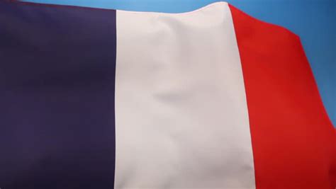 The National Flag Of France Stock Footage Video 100 Royalty Free
