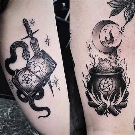 87 Tatuagens Da Religião Wicca Para Bruxas E Bruxos Significados