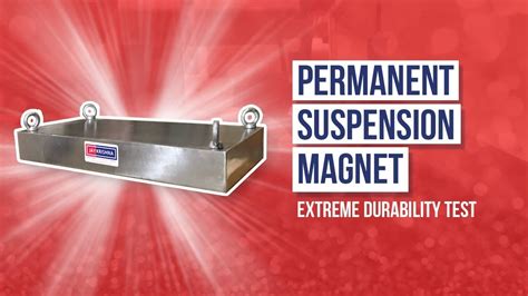 Permanent Suspension Magnet Extreme Durability Test Jaykrishna