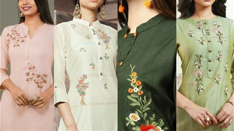 Decent And Very Beautiful Embroidered Neck Designs And Different Ideas