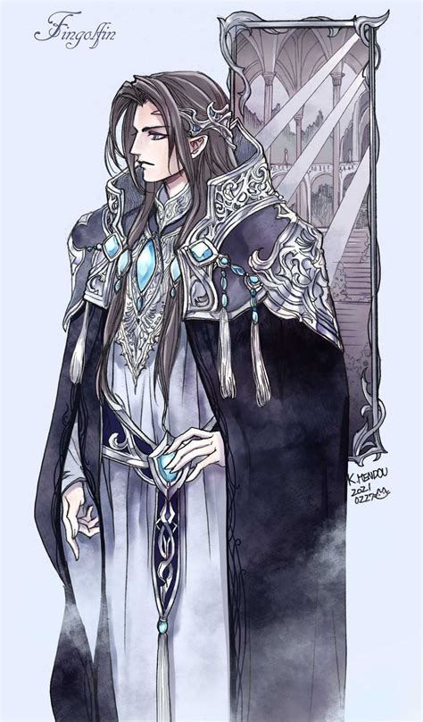 Fingolfin Tolkiens Legendarium And 1 More Drawn By Kazuki Mendou