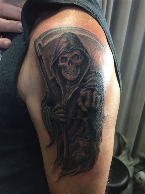 Pin On Grim Reaper Tattoo