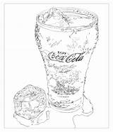 Cola Coca Getdrawings Pepsi Medley sketch template