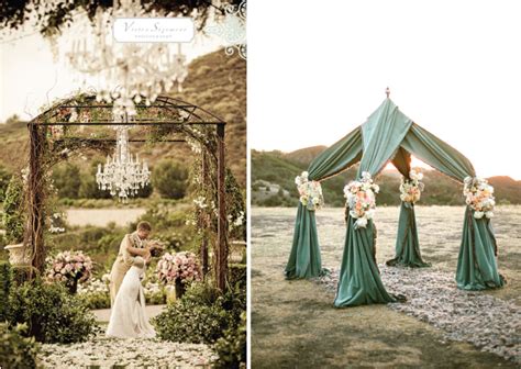After all, if the environment is magnificent, you shouldn't. Wedding Ceremony Decor - Altars, Canopies, Arbors, Arches ...