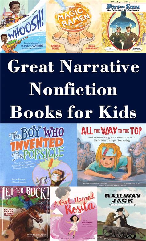 Great New Narrative Nonfiction Books For Kids