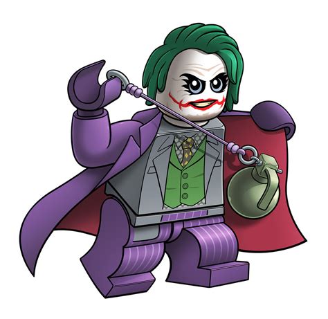 Lego Heath Ledger Joker By Robking21 On Deviantart