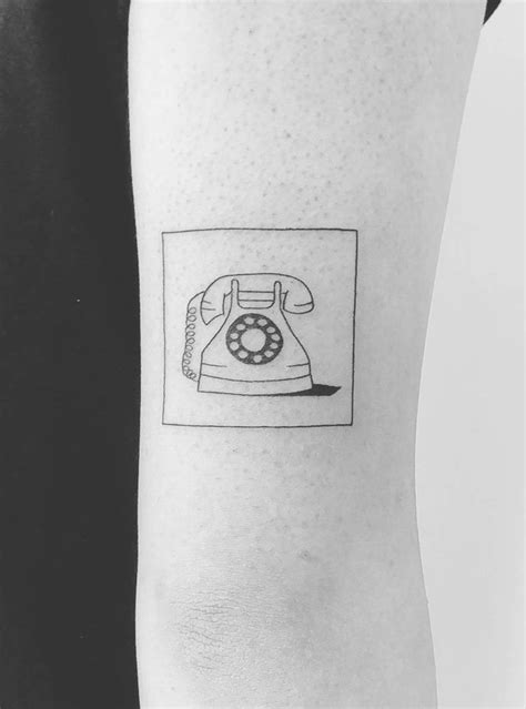 30 Pretty Telephone Tattoos To Inspire You Style Vp Page 13