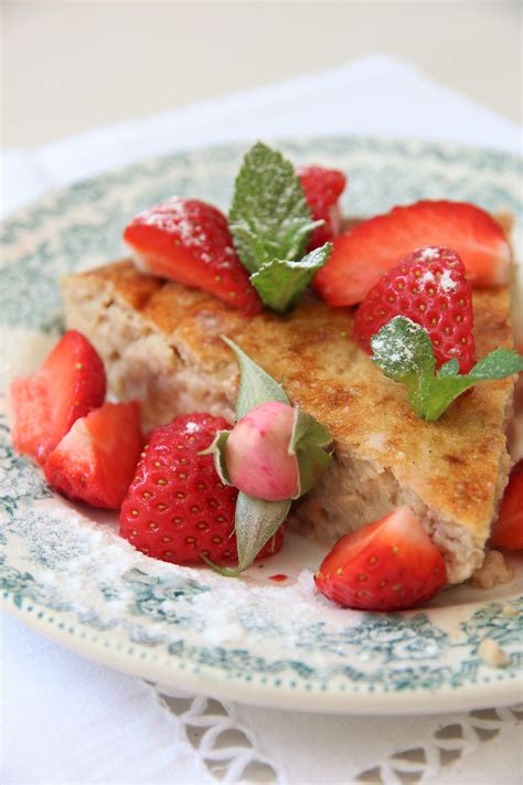 Dessert rhubarbe
