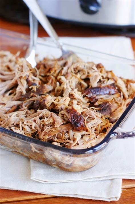Easy Slow Cooker Pulled Pork Barbecue Recipe The Kitchen Is My Playground