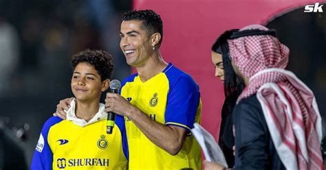 Cristiano Ronaldo Jr Training Two Years Above His Age Group At Saudi