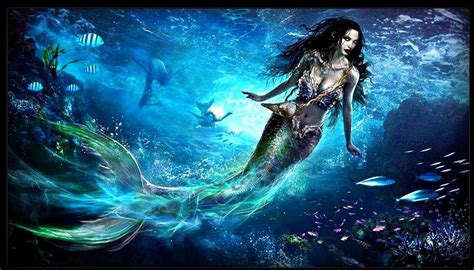 Beautiful Mermaid Wallpaper Wallpapersafari