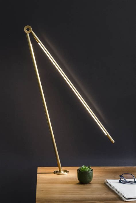 Juniper Thin Task Lamp Desk Inset In Brass Dshop Task Lamp Desk