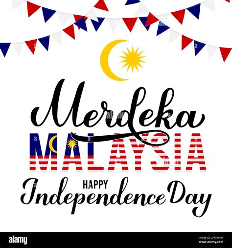 Easy Merdeka Poster Drawing Merdeka Day Malaysia Greeting Cards
