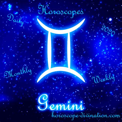 Gemini Zodiac Sign Horoscopes Fortune Telling Personality Traits