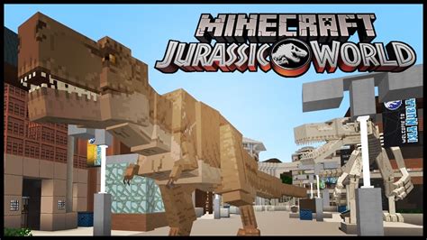 Welcome To Minecraft Jurassic World Youtube