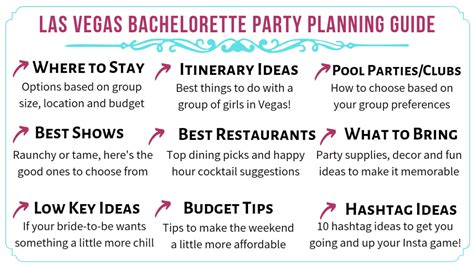 legendary ideas to help you plan the ultimate las vegas bachelorette party