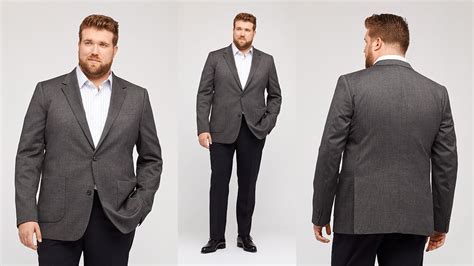Fashion For Big Guys 5 Tips To Look Great Today And As You Lose