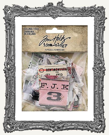 Tim Holtz Idea Ology 2022 Collage Tiles