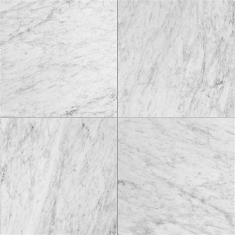 Carrara White C 24x24 Polished Marble Tile