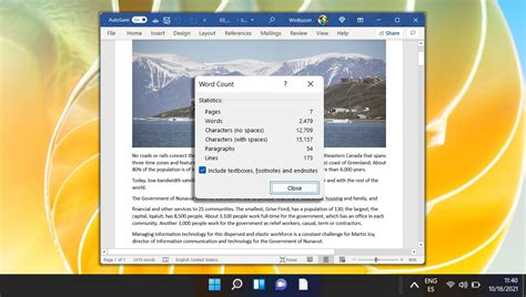 How To Check The Word Count In Microsoft Word And Word Online WinBuzzer