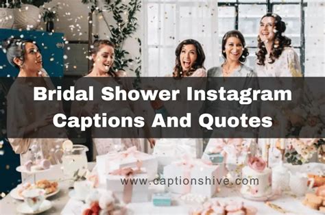 300 Best Bridal Shower Captions For Instagram And Quotes