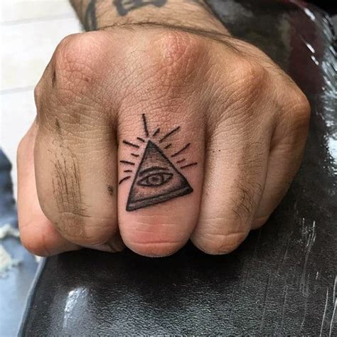 40 Pyramid Tattoo Designs For Men Ink Ideas With A