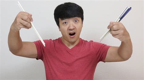 Chopsticks are usually tapered in the end used for picking up food. Chopsticks: Chinese VS. Japanese VS. Korean | How to hold chopsticks