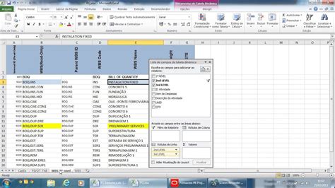 Collection of most popular forms in a given sphere. How to Create a Cash Flow in the P6 with the data from BOQ- Bill of Quantity - YouTube