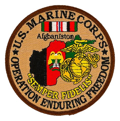 Us Marine Corps Operation Enduring Freedom Patch Flying Tigers Surplus